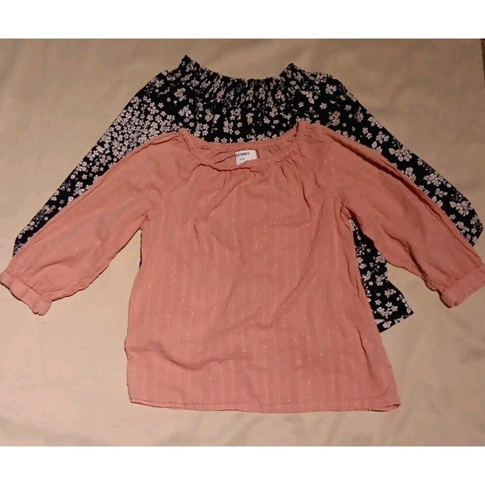 Lot Of 2 Girl’s Size XL (14) Old Navy Long Sleeve Shirts